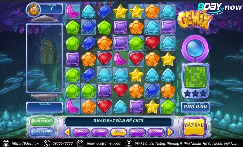 Slots 8DAY 2 Sanh game Slots 8DAY - Hinh 2: Tua game Gemix 8DAY