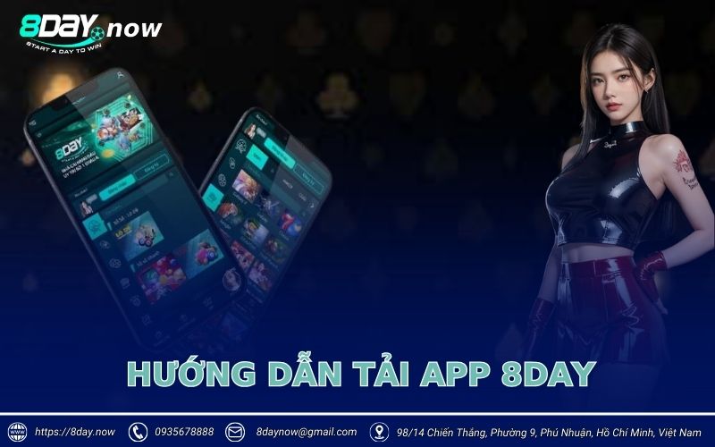 Hướng dẫn tải app 8Day 1 Huong dan tai & cai dat app 8DAY